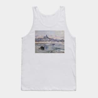 Vetheuil in Winter by Claude Monet Tank Top